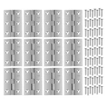 Stainless Steel Folding Door Hinges 3" - 12 Pack Furniture Cabinet Window. Fixed Price $31.98.