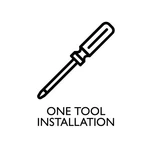 Design House Emblem Single Metal Cylinder Square Deadbolt Matte Black. Fixed Price $62.20.