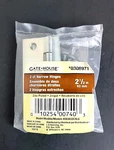 Gate House " Zinc Plated Narrow Hinges (2 Ct) #0308971 - New & Sealed. Fixed Price $9.00.
