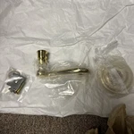 Made Italy ! Omnia Set 768/00B SD1 US3 Single Dummy Lever Polished Brass. Fixed Price $29.00.
