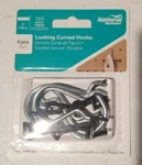 National Hardware N180-024/ V2305 Locking Curved Hooks, 1", Zinc Plated. Fixed Price $8.49.
