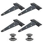 6 Inch Hinges, Heavy Duty T-strap Shed Door Gate Tee H.... Fixed Price $13.07.