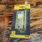 Vintage 2001 Stanley Square Corner 3-1/2" Door Hinge (69-0275) Nos. Fixed Price $9.00.