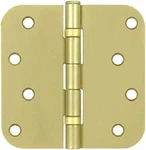 Deltana S44R5BB 4" X Ball Bearing 5/8" Radius Corners Mortise Hinge (1 Pair)!. Fixed Price $12.00.