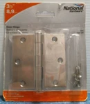 National Hardware 3-1/2" Door Hinge (N305-284) Fs. Fixed Price $10.00.