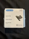 Amerock Cabinet Hinge 3/8 Inch (10 Mm) Inset Oil Rubbed Bronze 10PK. Fixed Price $19.99.