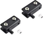 Pack Of Stainless Steel Glass Door Pivot Hinge, 40X20X10MM Adjustable. Fixed Price $13.95.