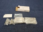 (qty 4) Dynasty Hardware SP-40-58-US15-L Spring Door Hinge 4" X Satin Nickel. Fixed Price $26.49.