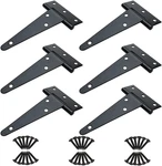 4 Inch Hinges, Heavy Duty T-strap Shed Door Gate Tee. Fixed Price $16.95.
