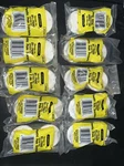 10 -stanley Closet Pole Socket Sets 3/8" Nos White 81-7500 DP7056 Contractors. Fixed Price $19.99.