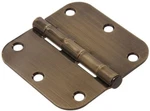 Hardware Essentials 3.5 In. Full Mortise Door Hinge Antique Brass (9 Pack). Fixed Price $23.72.