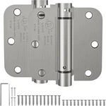 Self Closing Door Hinges 3.5 Inch Brushed Nickel Spring Loaded Heavy Duty. Fixed Price $26.24.