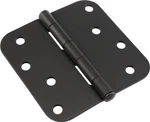 Hillman Hardware Essentials 5/8" Round Corner Door Hinge Oil Rubbed Bronze (4"). Fixed Price $12.95.