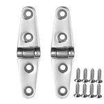 Boat Strap Hinges 4" X 1" 316 Stainless Steel Hinge,marine Heavy Duty Deck Cu.... Fixed Price $20.66.