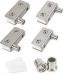 Tambee Glass Door Pivot Hinge Small Shower - Silver. Fixed Price $13.23.