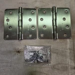 Emtek 9402414 4X4 Ball Bearing Door Hinges US14 Polished Nickel 2-PACK. Fixed Price $5.50.