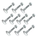 Box Truck Roll Up Door Parts 1-1/4" Carriage Bolt & Hex Nut, Compatible With Tod. Fixed Price $21.22.