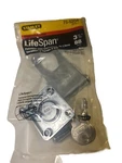 Door Stanley 75-5204 3 -88MM Keylocking Steel Safety Hasp. Fixed Price $12.99.