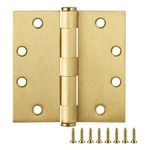 Stainless Steel Door Hinge Satin Brass 4 1/2 Inch 5/8 Radius 6 Pack. Fixed Price $52.67.
