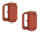 Liftmaster 3100P Adjustable Gate Hinge Flat Mount Both Sides Prime Coated Pair. Fixed Price $179.95.