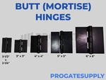 Butt Mortise Hinge Weld On Steel Heavy Duty Metal Door 3X2 3X3 4X4 5X5 6X6. Fixed Price $30.00.