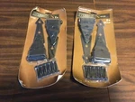 Everbilt Heavy Duty 8 Black Decorative Strap Hinges 4 Total (2 Per Package). Fixed Price $10.99.