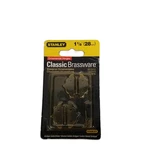 Stanley Classic Brassware Ornamental Hinges 28MM Antique 80-3412 Nos. Fixed Price $9.97.
