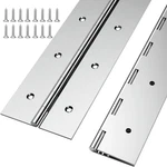 2PCS Heavy Duty Piano Hinge 48'' X 3'' Open Width, 0.060'' Leaf Thickness Stainl. Fixed Price $111.49.