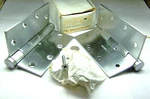 Lawrence BB4101-26D 141010422 Pair X 4.5" Mortise Commercial Door Hinge Chr. Fixed Price $15.83.