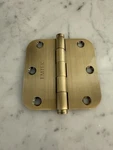 Emtek 96133US7, Radius Solid Brass Residential Duty Hinge, French Antique. Fixed Price $45.00.