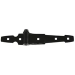 Stanley Black Coated Ornamental Strap Gate Door Hinges - 2 Pack. Fixed Price $24.00.