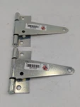 Hinge 5'' Gate Zinc Plated National Hardware, New Lot Of 2, Extra Heavy. Fixed Price $24.00.