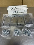 Design Hardware US26D-652 Commercial Ball Bearing 4.5 Hinge 3 Per Box W/ Screws. Fixed Price $17.99.