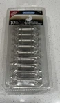 10 Amerock Self Closing 3/8" Inset Hinges Satin Nickel- See Description. Fixed Price $9.99.