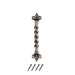 2 Pack Everbilt 8" Heavy Duty Old World Pewter Durable Cast Iron Door/gate Pull. Fixed Price $23.76.