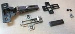Nos Accuride Salice 2PB Black Hinge W/ Cap, Riser, Screws ( 4180-0292-XE, H00). Fixed Price $12.50.