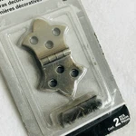 National Hardware Decorative Hinges 5/16" X 2 1/4" Pack (V1814) Solid Antiq. Fixed Price $10.00.