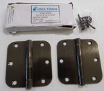Deltana S35R55 Antique Brass 3.5X3.5 Plain Bearing 5/8 Hinge. Fixed Price $8.40.