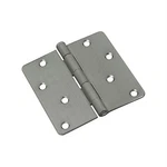 National Hardware Rounded 5-KNUCKLE Cold-rolled Steel Hinge, 4". Fixed Price $21.39.