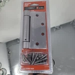 Lot Of Everbilt 4.5 Satin Chrome Finish Adjustable Spring Hinge 163 238 New. Fixed Price $27.97.