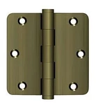 Deltana DSB35R4 3-1/2" X Solid Brass 1/4" Radius Corner Nickel. Fixed Price $53.48.