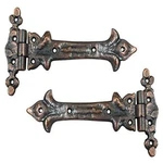 Adonai Hardware Adonijah Antique Cast Iron Strap Hinge 7.9 X 2 Pack. Fixed Price $38.16.