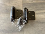 Lot Of Hickory Hardware P244-OBH Oil Rubbed Bronze Self Closing Cabinet Hinges. Fixed Price $12.00.