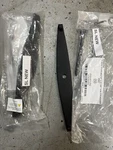 Signature Hardware Hand Forged Iron Shutter Tiebacks - Large Set Of 2 Black. Fixed Price $34.85.