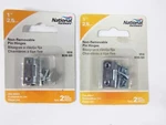 National Hardware N145-920 Non-removable Pin Hinge, 1"X1", Zinc 2-PACK Lot Of. Fixed Price $11.00.