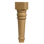 Osborne Wood Products 6170WRC 12 X 3 Oak Hill Sofa Leg In Western Red Cedar. Fixed Price $179.99.