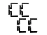 Qcaa Steel Blind Shutter Hinge For Wood Frame & Brick, 1-1/16", Power Coated .... Fixed Price $69.61.