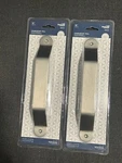 Lot Of Pieces Pair National Hardware N187-012 Bars Pull, Satin Nickel, 10". Fixed Price $20.00.