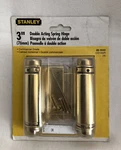 Stanley 46-3040 Double Acting Spring Hinge-commercial Grade Satin Brass Fn. Fixed Price $22.99.