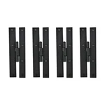 Door Hinge Flush Mount Black Colonial Design 7" Pack Of 4 Renovators Supply. Fixed Price $59.99.